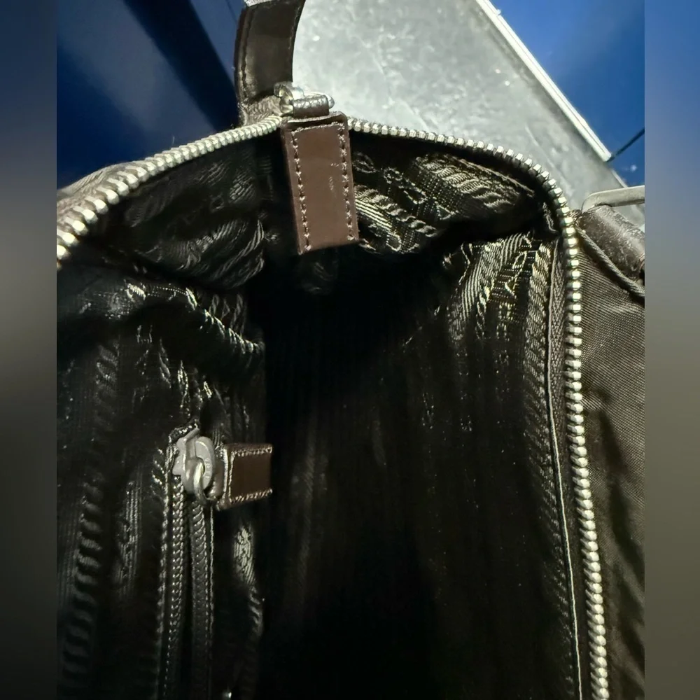 Brown Prada Tessuto Tote - Picture 11 of 12